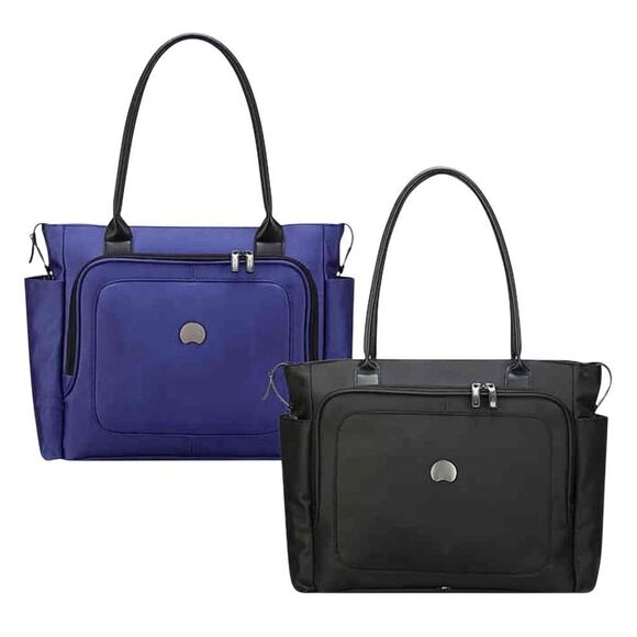 DELSEY Paris Cruise Tote Travel Purple Water Resistant Carry On Overnight Bag - Picture 5 of 5